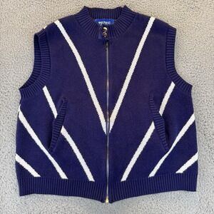 aelfric‎ eden sweater vest Blue Size Medium Cottage Core